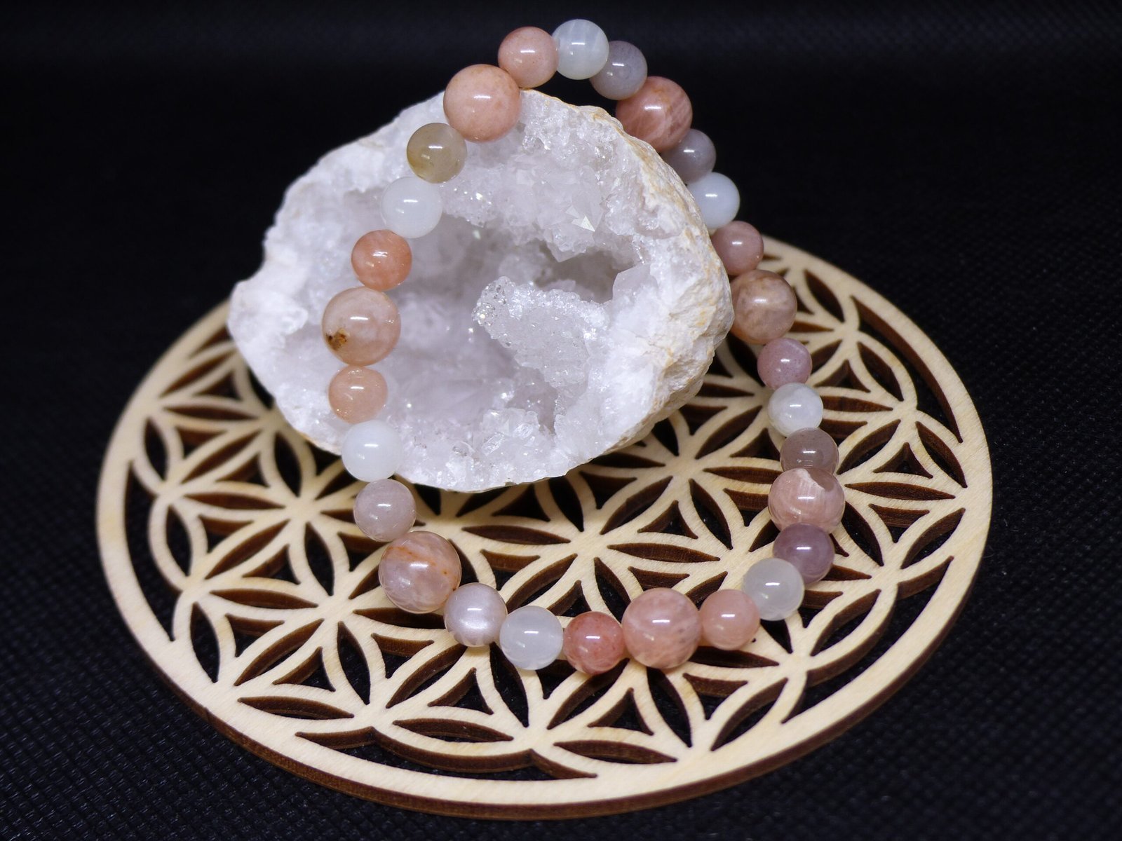 Bracelet Pierre de Lune "Équilibre, Intuition et Féminin sacré" – Image 3